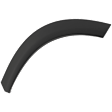 Rear, Driver Side Fender Trim, Textured Black