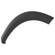 Rear, Driver Side Fender Trim, Textured Black, CAPA Certified