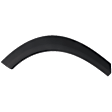 2023 Nissan Rogue S - Rear, Passenger Side Fender Trim, Mounted on Body, USA Built Vehicle, Textured Black