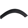 Rear, Driver Side Fender Trim, Textured Black