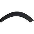 Rear, Driver Side Fender Trim, Textured Black