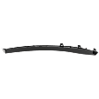 Rear, Passenger Side Fender Trim, Textured Black