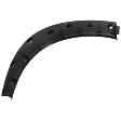 Rear, Driver Side Fender Trim, Textured Black
