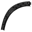 Rear, Driver Side Fender Trim, Textured Black