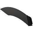 Rear, Passenger Side Fender Trim, Textured Black