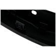 Rear, Passenger Side, Front Section Fender Trim, Textured Black