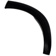 Rear, Driver Side, Front Section Fender Trim, Textured Black