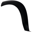 Rear, Driver Side, Front Section Fender Trim, Textured Black