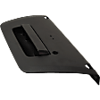 Tailgate Handle and Bezel, Textured Black Plastic With Camera Hole