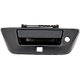 Tailgate Handle, Textured Black Plastic With Camera hole With Key Hole