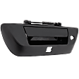Tailgate Handle, Textured Black Plastic With Camera hole With Key Hole