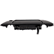 Tailgate Handle, Textured Black Plastic With Camera hole With Key Hole
