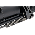 Tailgate Handle, Textured Black Plastic With Camera hole With Key Hole