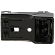 Tailgate Handle, Black Plastic Without Camera Hole With Key Hole