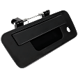 Tailgate Handle, Textured Black Plastic