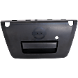 Tailgate Handle, Textured Black, Plastic, For Models without Rear View Camera