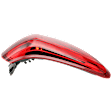 Passenger Side, Outer Tail Light, with Bulb, Halogen, Red Lens, 6 Cyl., 3.5L Engine