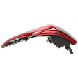 Passenger Side, Outer Tail Light, with Bulb, Halogen, Red Lens, 6 Cyl., 3.5L Engine