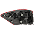 Driver Side, Outer Tail Light, with Bulb, Halogen, Red Lens, 6 Cyl., 3.5L Engine