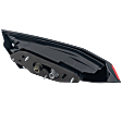 Passenger Side, Inner Tail Light, with Bulb, Halogen, Clear and Red Lens