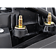Passenger Side, Outer Tail Light, with Bulb, Halogen, Clear and Red Lens, CAPA Certified