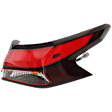Passenger Side, Outer Tail Light, with Bulb, Halogen, Clear and Red Lens, 4 Cyl., 1.6L Engine