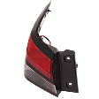 Driver Side, Outer Tail Light, with Bulb, Halogen, Clear and Red Lens, 4 Cyl., 1.6L Engine, CAPA CERTIFIED