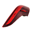2019 Nissan Rogue Sport S - Driver Side, Outer Halogen Tail Light, With bulb(s), Mounts on Body, OE Replacement