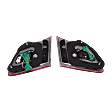 Driver and Passenger Side, Inner Tail Light, With bulb(s), Halogen/LED Combo, Clear Lens
