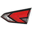 Passenger Side, Inner Tail Light, with Bulb, Halogen, Clear and Red Lens, 4 Cyl., 1.6L Engine