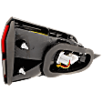 Passenger Side, Inner Tail Light, with Bulb, Halogen, Clear and Red Lens, 4 Cyl., 1.6L Engine