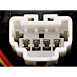 Driver Side, Inner Tail Light, with Bulb, Halogen, Clear and Red Lens, 4 Cyl., 1.6L Engine, CAPA CERTIFIED