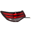 Driver Side, Outer Tail Light, with Bulb, Halogen, Clear and Red Lens, 4 Cyl., 2.0L Engine