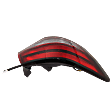 Driver Side, Outer Tail Light, with Bulb, Halogen, Clear and Red Lens, 4 Cyl., 2.0L Engine, CAPA CERTIFIED