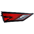 Driver Side, Inner Tail Light, with Bulb, Halogen, Clear and Red Lens, 4 Cyl., 2.0L Engine
