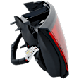 Driver Side, Inner Tail Light, with Bulb, Halogen, Clear and Red Lens, 4 Cyl., 2.0L Engine