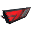 Driver Side, Inner Tail Light, with Bulb, Halogen, Clear and Red Lens, 4 Cyl., 2.0L Engine