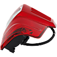 2017-2023 Nissan Titan - Passenger Side Tail Light, with Bulb, Halogen, Clear and Red Lens