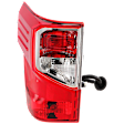 2023 Nissan Titan - Driver Side Halogen Tail Light, With bulb(s), OE Replacement