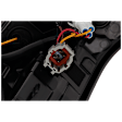 Driver Side, Outer Tail Light, with Bulb, LED, Clear and Red Lens, CAPA CERTIFIED