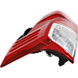 2019 Nissan Titan XD - Passenger Side Halogen/LED Tail Light, With bulb(s), For Models Without Utility Package, OE Replacement