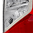 2019 Nissan Titan XD - Passenger Side Halogen/LED Tail Light, With bulb(s), For Models Without Utility Package, OE Replacement
