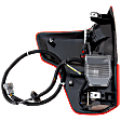 2016-2023 Nissan Titan XD - Passenger Side Tail Light, with Bulb, LED, Clear and Red Lens
