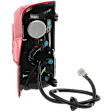 Passenger Side Tail Light, with Bulb, LED, Clear and Red Lens, CAPA CERTIFIED