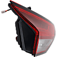 Driver Side, Inner LED Tail Light, With bulb(s), OE Replacement