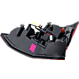 Driver Side, Inner LED Tail Light, With bulb(s), OE Replacement