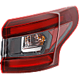 2020 Nissan Rogue Sport SV - Passenger Side, Outer Halogen Tail Light, With bulb(s), Mounts on Body, OE Replacement