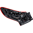 2020 Nissan Rogue Sport SV - Passenger Side, Outer Halogen Tail Light, With bulb(s), Mounts on Body, OE Replacement