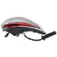 Passenger Side, Outer Tail Light, with Bulb, Halogen, Mounts On Body