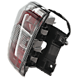 Passenger Side, Outer Tail Light, with Bulb, Halogen, Mounts On Body